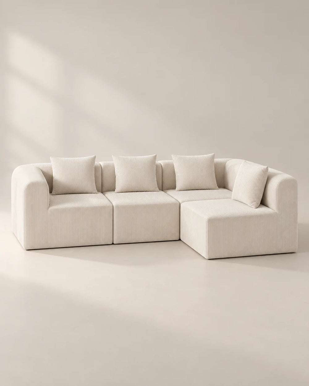 WANAN warm white modular sofa